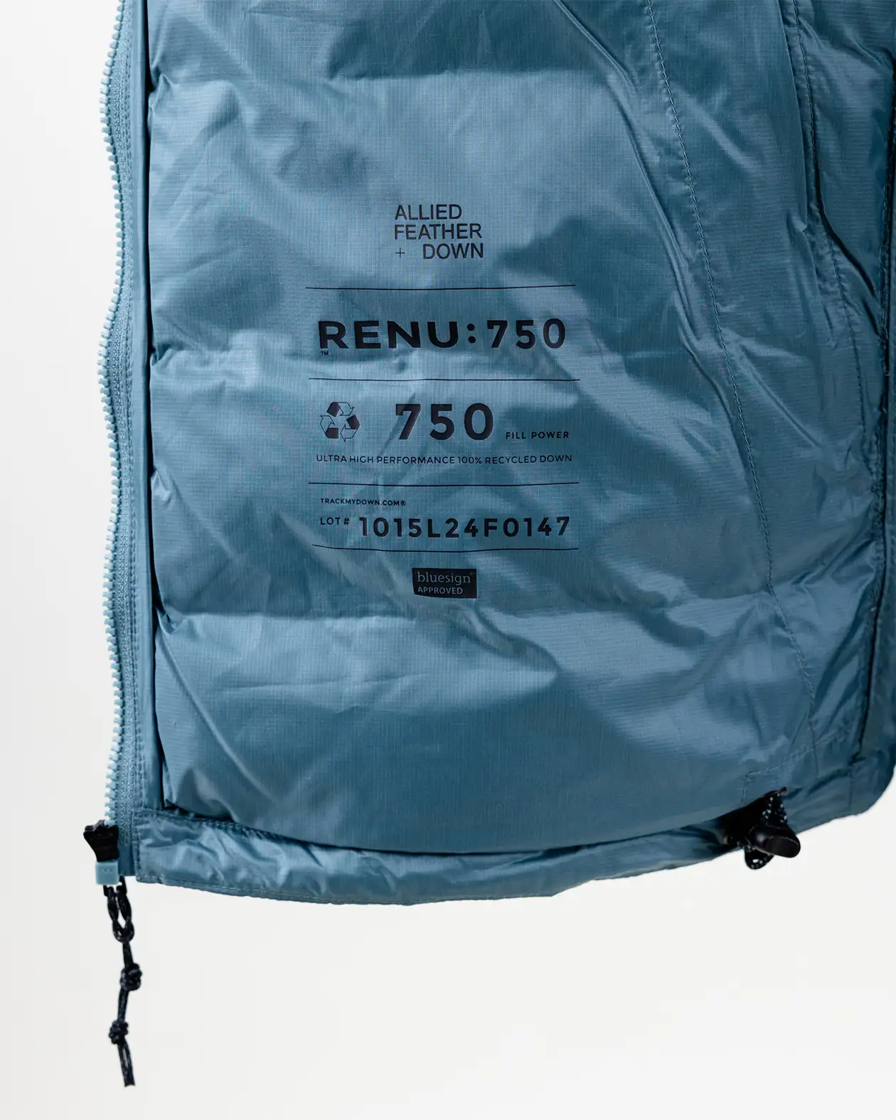 Men’s Re-Up Recycled Down Hoodie - Image 21
